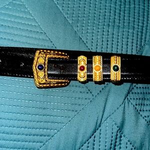 Vintage 1994 Brighton Leather Belt